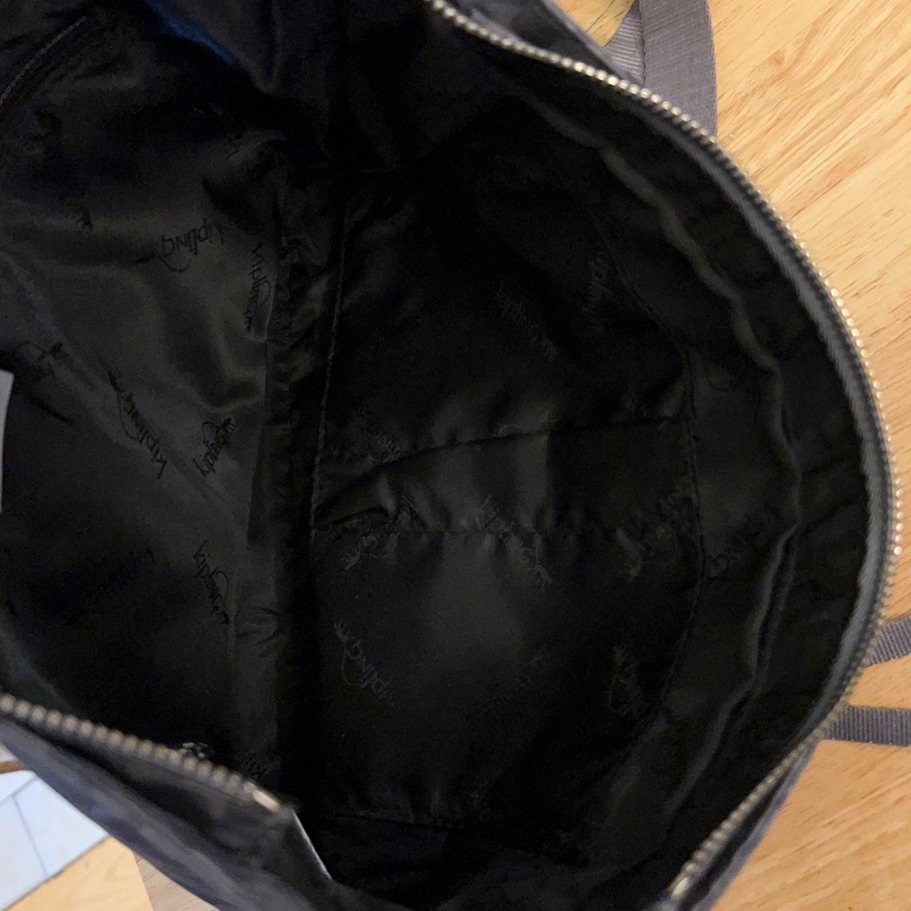Kipling Hobo Gray Geometric Shoulder Bag - Picture 11 of 16